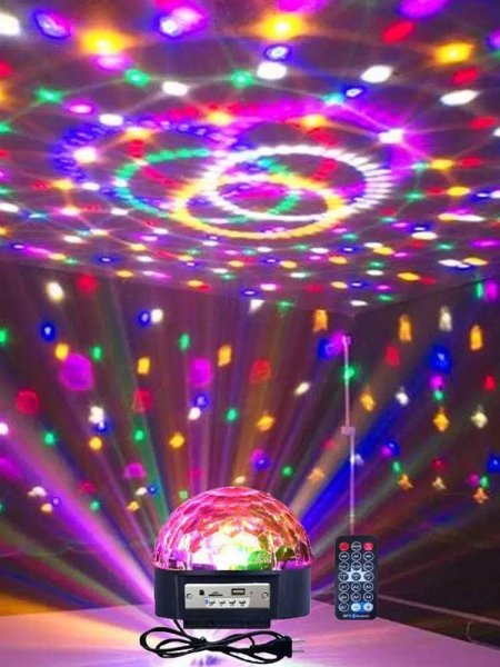 طابة ضوء 3D مع بلوتوث و راديو